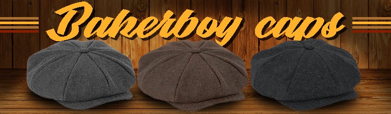 Newsboy, Bakerboy & trucker caps